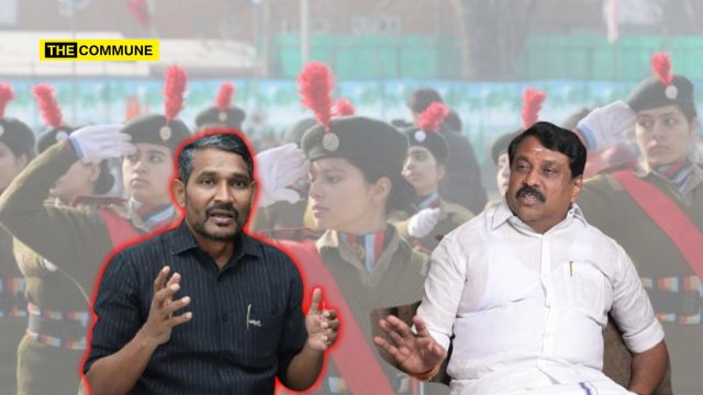 TVK Govt Minister Vanni Arasu Mishears NCC's 'Jai Hind, Sriman' For 'Jai Shri Ram,' Uses School Stage To Attack BJP; BJP TN Chief Slams Him