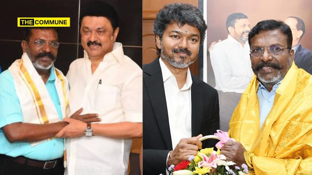 TVK Should Ally With DMK, Says Thirumavalavan TVK Should Ally With DMK, Says Thirumavalavan