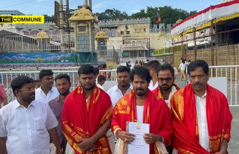 Ahead Of Agriculture Budget, TVK Minister Performs Puja At Tirupati With Draft Budget In First-Ever Move Ahead Of Agriculture Budget, TVK Minister Performs Puja At Tirupati With Draft Budget In First-Ever Move