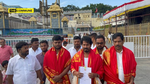 Ahead Of Agriculture Budget, TVK Minister Performs Puja At Tirupati With Draft Budget In First-Ever Move