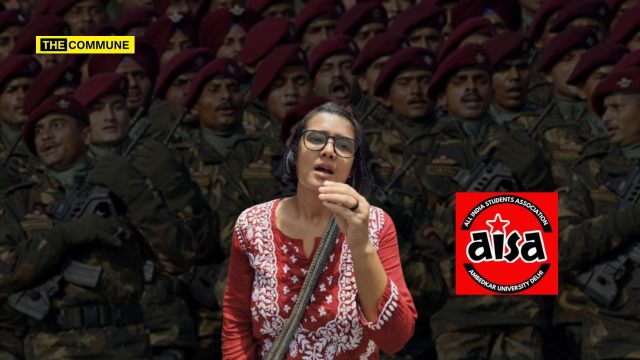 Communist Org AISA President Neha Bora Labels Army’s Rank Structure “Segregation” While Ignoring Command Responsibilities: Here’s What She Won’t Tell You