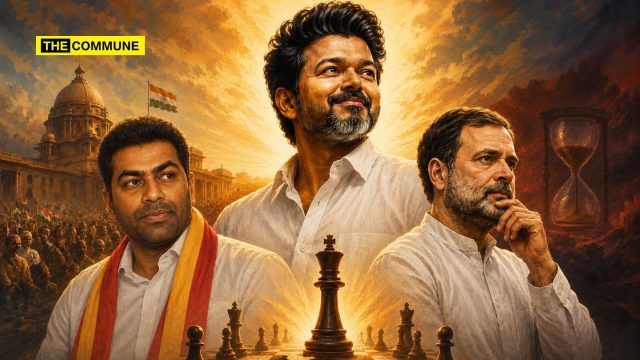 Congress Ally TVK Challenges Rahul Gandhi, Wants Joseph Vijay To Become Prime Minister aadhav arjuna Congress Ally TVK Challenges Rahul Gandhi, Wants Joseph Vijay To Become Prime Minister