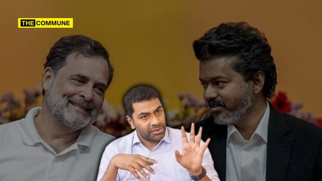 Congress Ally TVK Challenges Rahul Gandhi, Wants Joseph Vijay To Become Prime Minister aadhav arjuna tvkk Congress Ally TVK Challenges Rahul Gandhi, Wants Joseph Vijay To Become Prime Minister