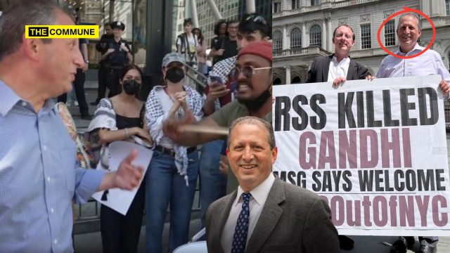“Get Out, Zionist” NYC Congressional Nominee Brad Lander, Who Held “RSS Killed Gandhi” Placard, Heckled & Told To Leave Anti-RSS Protest “Get Out, Zionist”: NYC Congressional Nominee Brad Lander, Who Held “RSS Killed Gandhi” Placard, Heckled & Told To Leave Anti-RSS Protest