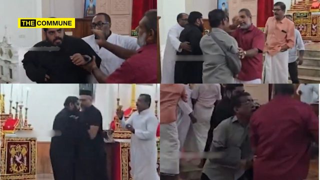 Kerala Priests Of Malankara Orthodox, Jacobite Factions Clash Over Church Ownership In Muvattupuzha Kerala: Priests Of Malankara Orthodox, Jacobite Factions Clash Over Church Ownership In Muvattupuzha