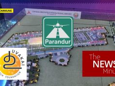 Leftist Propaganda Outlet TNM Wants You To Believe Tamil Nadu Needs No Parandur Airport—Based On A Dubious NGO’s Report Leftist Propaganda Outlet TNM Wants You To Believe Tamil Nadu Needs No Parandur Airport—Based On A Dubious NGO's Report