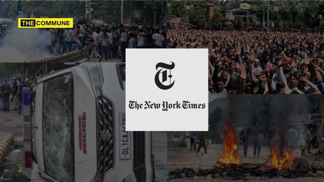 's Protests, But Only 1 As Pakistan Killed Protesters In Pakistan-Occupied Kashmir New York Times Published 16 Stories On India's Protests, But Only 1 As Pakistan Killed Protesters In Pakistan-Occupied Kashmir