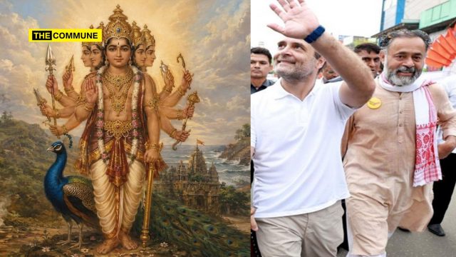 's Aide Yogendra Yadav Insults Hindu God Murugan By Calling Him A Naxal Rahul Gandhi's Aide Yogendra Yadav Insults Hindu God Murugan By Calling Him A Naxal