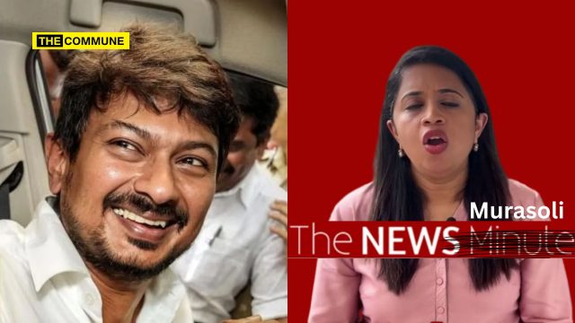 's Vulgar Remark, Buries It Under a Water Crisis TNMurasoli Whitewashes DMK Scion Udhayanidhi's Vulgar Remark, Buries It Under a Water Crisis