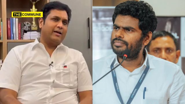 ' Narrative DMK Leader TRB Rajaa Cheers Annamalai After He Echoes DMK’s 'Delhi-Bias' Narrative