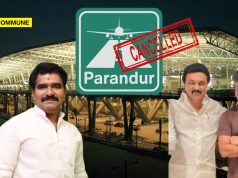“Those Wailing And Fretting Over Scrapping Parandur Project Are Doing It For G-Square Mappillai And Black Money Investors”: TVK Minister Nirmal Kumar “Those Wailing And Fretting Over Scrapping Parandur Project Are Doing It For G-Square Mappillai And Black Money Investors”: TVK Minister Nirmal Kumar
