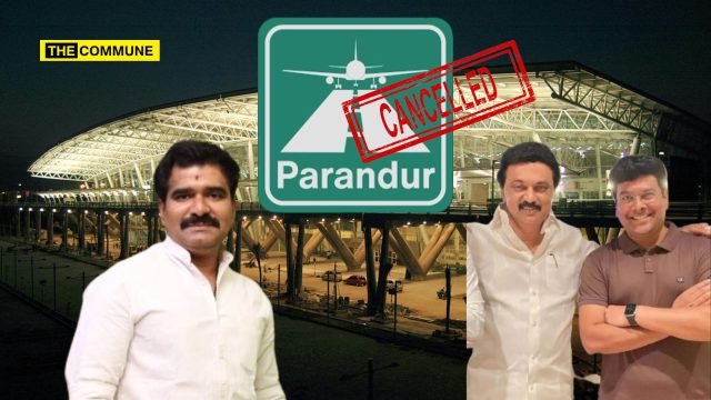 “Those Wailing And Fretting Over Scrapping Parandur Project Are Doing It For G-Square Mappillai And Black Money Investors” TVK Minister Nirmal Kumar “Those Wailing And Fretting Over Scrapping Parandur Project Are Doing It For G-Square Mappillai And Black Money Investors”: TVK Minister Nirmal Kumar