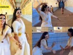 Two Women Film Dance Reel Inside Rameswaram Ramanathaswamy Temple, Sparks Outrage Two Women Film Dance Reel Inside Rameswaram Ramanathaswamy Temple, Sparks Outrage