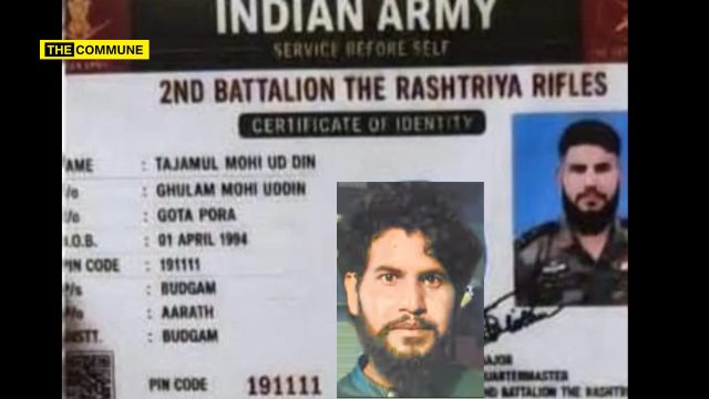 Usman Held In Coonoor With Fake Army ID, Claimed To Be Army Training Officer At Wellington Military College