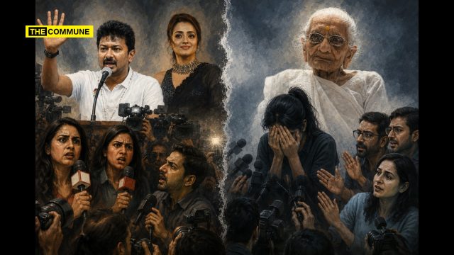 's Dead Mother Was Abused, It Preached FoE When Trisha Was Insulted, MSM Roared. When PM Modi's Dead Mother Was Abused, It Preached FoE