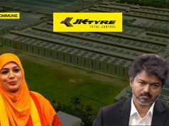 After TVK Government Scraps Development Projects In TN, MLA Wants JK Tyre Shut Down — Except There’s No Plant In Ranipet After Scrapping Development Projects In TN, TVK MLA Wants JK Tyre Shut Down — Except There’s No Plant In Ranipet