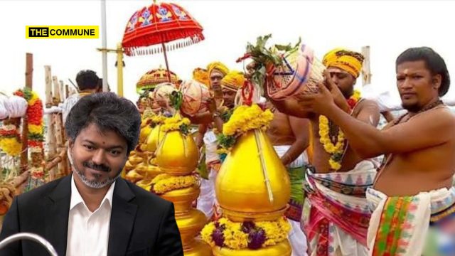CM Joseph Vijay Celebrates Madurai Meenakshi Temple Kumbabhishekam, Calls It A Symbol Of Tamil Heritage CM Joseph Vijay Celebrates Madurai Meenakshi Temple Kumbabhishekam, Calls It A Symbol Of Tamil Heritage