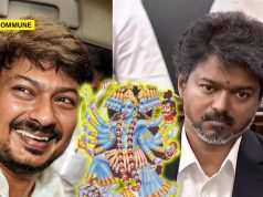 DMK Scion Udhayanidhi Stalin Uses Hindu Goddess Kali’s Name Derogatorily To Target Vijay DMK Scion Udhayanidhi Stalin Uses Hindu Goddess Kali's Name Derogatorily To Target Vijay