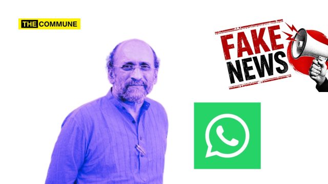 ' Crusader Who Keeps Getting Caught Sharing Fake News