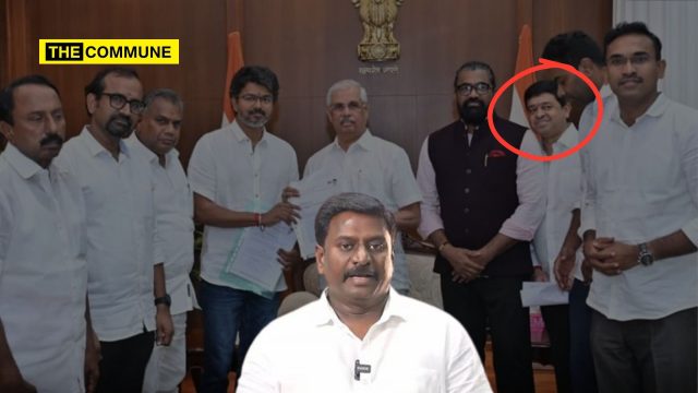 “Legal Action Will Be Taken” TVK Minister Rajmohan Warns Media Over “False Reports” On Joseph Vijay Aide Vishnu Reddy “Legal Action Will Be Taken”: TVK Minister Rajmohan Warns Media Over “False Reports” On Joseph Vijay Aide Vishnu Reddy