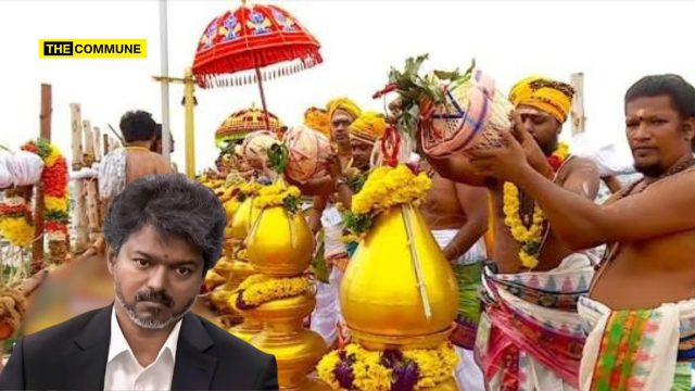Madurai Meenakshi Temple Kumbabhishekam Passes Allegedly Sold For ₹4,000; TVK Functionaries Accused Of Black Marketing Passes Madurai Meenakshi Temple Kumbabhishekam Passes Allegedly Sold For ₹4,000; TVK Functionaries Accused Of Black Marketing Passes