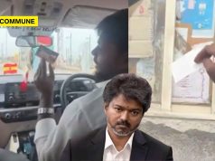 “Power Of My Akka”: TVK Functionary Allegedly Skips Toll Using TVK Visiting Card “Power Of My Akka”: TVK Functionary Allegedly Skips Toll Using TVK Visiting Card