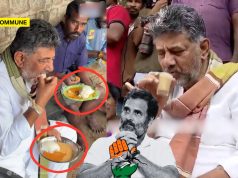 Rahul Gandhi Called Out “Two Types Of Cups”; Karnataka Congress CM Gets Steel Plate And Glass, Workers Get Plastic And Paper Rahul Gandhi Called Out “Two Types Of Cups”; Karnataka Congress CM Gets Steel Plate And Glass, Workers Get Plastic And Paper