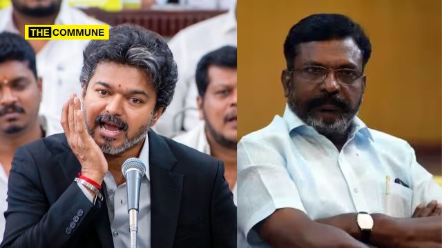 TVK Ally VCK Chief Thirumavalavan Condemns CM Joseph Vijay’s Body Language