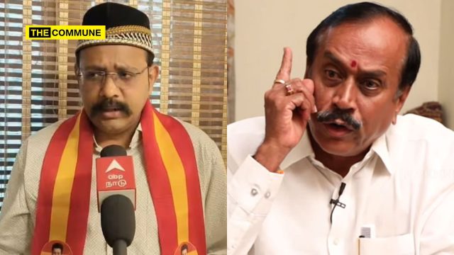 ' BJP Leader H Raja Slams Govt Over MLA Mustafa Climbing & Sitting Atop Madurai Meenakshi Amman Temple Tower 'TVK Govt Treating Hindu Religion Poorly': BJP Leader H Raja Slams Govt Over MLA Mustafa Climbing & Sitting Atop Madurai Meenakshi Amman Temple Tower