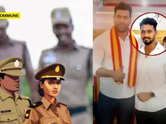 TVK Model: Party Functionary Among 3 Booked For Abusing Woman Police Constable, SI In Ayanavaram TVK Model: Party Functionary Among 3 Booked For Abusing Woman Police Constable, SI In Ayanavaram