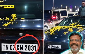 VCK Chief Thirumavalavan Travels In Car With TN07 CM2031 Number Plate Reportedly Registered To Two-Wheeler VCK Chief Thirumavalavan Travels In Car With TN07 CM2031 Number Plate Reportedly Registered To Two-Wheeler