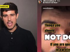 Anarchist Cockroachiya Two-Bit YouTuber Dhruv Rathee Shares Reel Instigating Gen Z How To Sabotage Police During Protests Anarchist Cockroachiya Two-Bit YouTuber Dhruv Rathee Shares Reel Instigating Gen Z How To Sabotage Police During Protests
