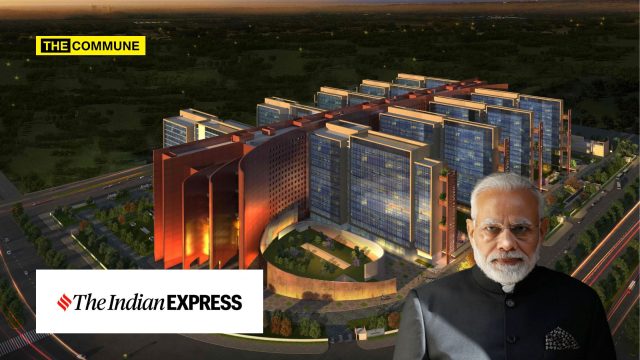 Indian Express Links PM Modi To Surat Diamond Bourse’s Struggles, Omits That It Is A Privately Funded Project