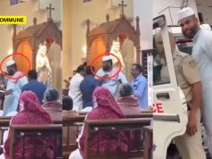 Kerala: Islamist Disrupts Holy Mass At Karuvarakundu Church, Turns Violent; Handed Over to Police, Allegedly ‘Mentally Ill’ Kerala: Islamist Disrupts Holy Mass At Karuvarakundu Church, Turns Violent; Handed Over to Police, Allegedly 'Mentally Ill'