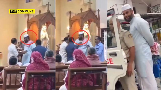 ' Kerala: Islamist Disrupts Holy Mass At Karuvarakundu Church, Turns Violent; Handed Over to Police, Allegedly 'Mentally Ill'
