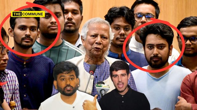 Nahid Islam And Asif Mahmud Who Brought About Regime Change & Served In Interim Yunus Govt In Bangladesh Support Cockroach Protest & Lecture India On Democracy