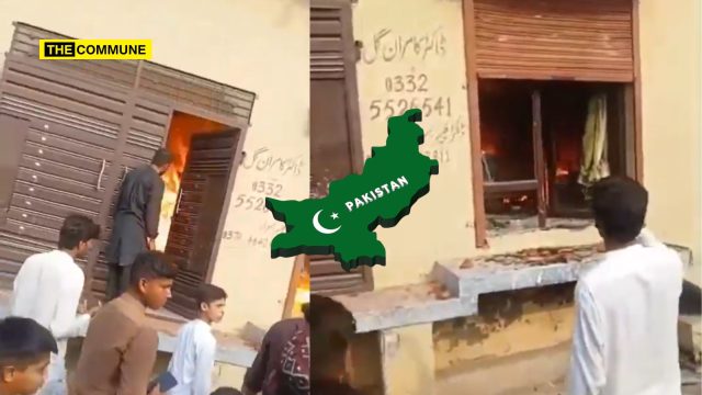 Pakistan Islamists Set Fire To Christian Man’s Clinic Over Blasphemy Allegation; 35 Christian Families Flee Pakistan: Islamists Set Fire To Christian Man’s Clinic Over Blasphemy Allegation; 35 Christian Families Flee