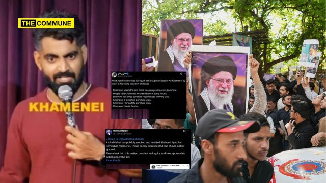 Standup Comic Ankit Agnihotri Targeted Over Pro-Khamenei Slogan Jokes As Islamists Dog-Whistle Iranian Embassy