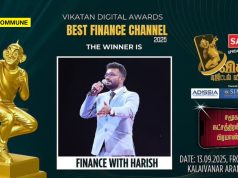 Vikatan Gave ‘Best Finance Channel’ Award In 2025 To Self-Styled Finfluencer Harish Without Verifying His SEBI Credentials Vikatan Gave ‘Best Finance Channel’ Award In 2025 To Self-Styled Finfluencer Harish Without Verifying His SEBI Credentials