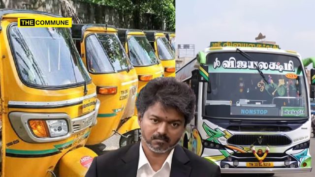 's TVK Govt Is Hitting On The Stomachs Of Auto Drivers And Private Bus Operators Worst Decision After Parandur Airport Cancellation: How Joseph Vijay's TVK Govt Is Hitting On The Stomachs Of Auto Drivers And Private Bus Operators
