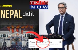Zakka Jacob’s Times Now Glorifies Burning Nepal Parliament As “Hope”, Deletes Post After Backlash Zakka Jacob's Times Now Glorifies Burning Nepal Parliament As “Hope”, Deletes Post After Backlash
